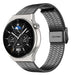 Bracelet acier luxe Huawei Watch GT 3 Pro 46mm (noir)