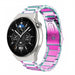Bracelet acier Huawei Watch GT 3 Pro 46mm (arc-en-ciel)
