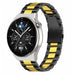 Bracelet acier Huawei Watch GT 3 Pro 46mm (noir/or)