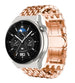 Bracelet acier dragon Huawei Watch GT 3 Pro 46mm (or rose)