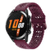 Bracelet silicone á motifs Huawei Watch GT 2 42mm (bordeaux)