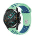 Bracelet sport Huawei Watch GT 2 (aqua/ bleu)