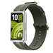 Bracelet active silicone Huawei Band 11 (vert militaire)