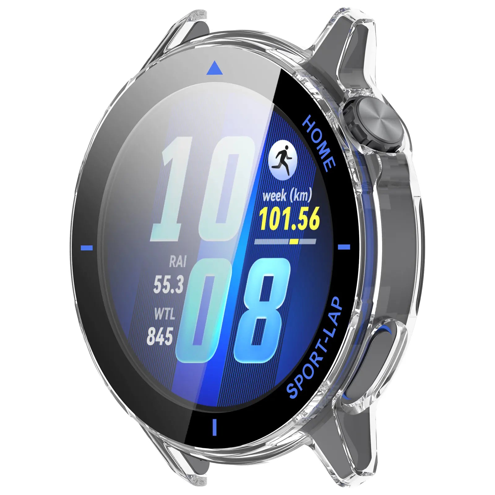 Coque en verre PC Huawei Watch GT Runner 2 (bleu)