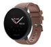 Bracelet silicone twill Polar Ignite 2 (marron café)