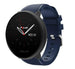 Bracelet silicone twill Polar Ignite 2 (bleu foncé)
