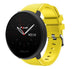 Bracelet silicone twill Polar Ignite 2 (jaune)