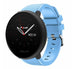 Bracelet silicone twill Polar Ignite 2 (bleu sable)