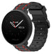 Bracelet à boucle sport Polar Ignite 3 (noir/rouge)
