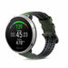 Bracelet silicone/cuir Polar Ignite (vert)