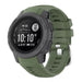 Bracelet silicone Garmin Instinct 2s (vert foncé)