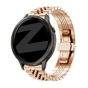 Bandz Bracelet acier 'Jubilee' Garmin Venu 4 - 41mm (rose or)