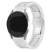 Bracelet acier céramique Polar Ignite 2 (blanc/argent)