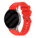 Bracelet silicone connexion parfait Samsung Galaxy Watch 6 - 44mm (rouge clair)