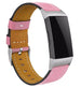 Bracelet cuir Fitbit Charge 4 (rose)