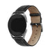 Bracelet cuir motif crocodile Samsung Galaxy Watch 4 Classic 46mm (noir)