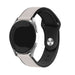 Bracelet cuir hybride Samsung Galaxy Watch FE (blanc)