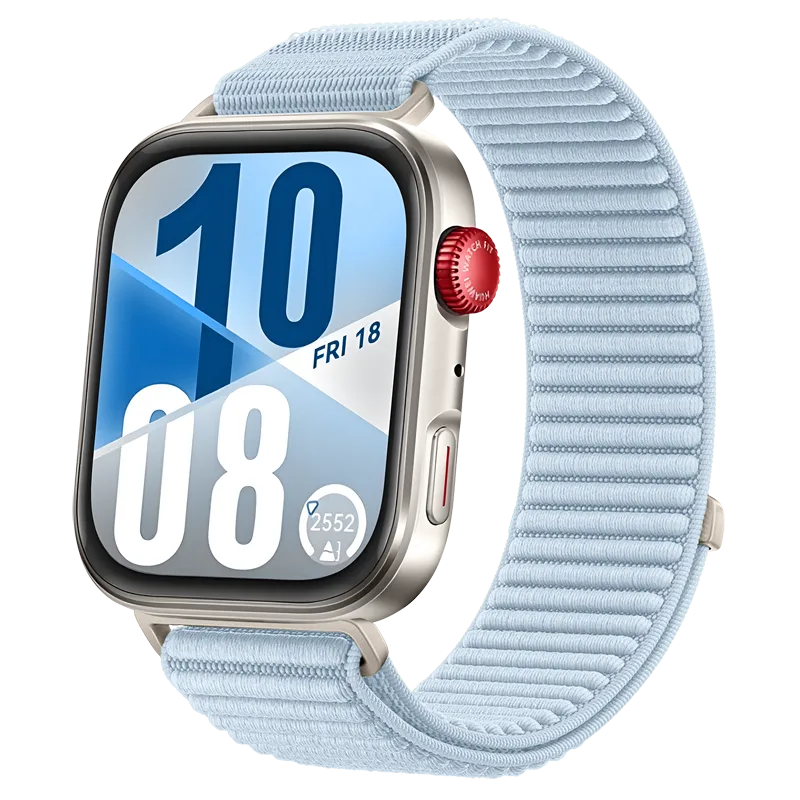 Huawei Watch Fit 4 Pro Nylon Wave Strap (Light Blue)