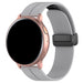 Bracelet silicone D-buckle OnePlus Watch (gris clair)