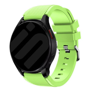 Bracelet silicone sergé Xiaomi Watch 2 Pro (vert clair)