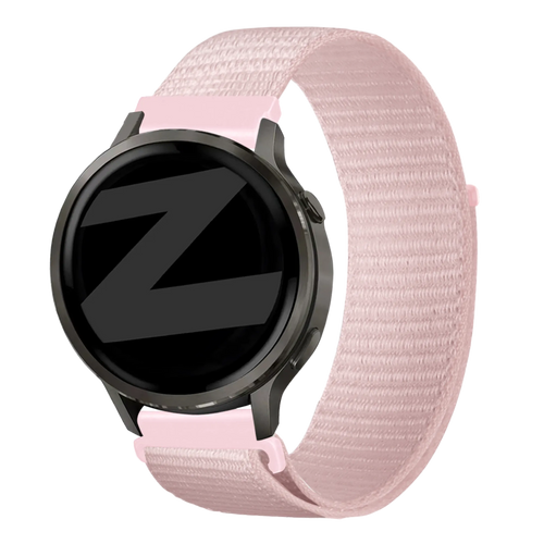 Bandz Bracelet nylon Loop Garmin Vivomove HR (rose clair)