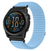 Bracelet nylon ondulé Garmin Instinct E - 40mm (bleu clair)