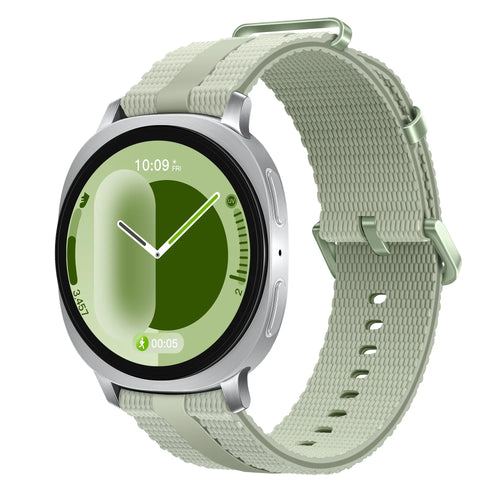 Bracelet active silicone Samsung Galaxy Watch 9 - 44mm (vert clair)