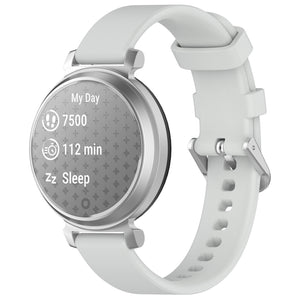 Bracelet silicone classique Zenwatch Lily (gris clair)