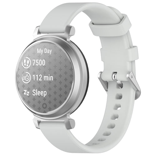 Bracelet silicone classique Zenwatch Lily (gris clair)