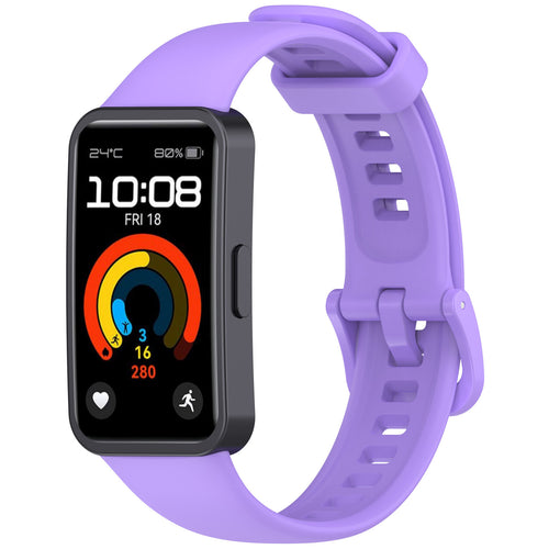 Bracelet silicone classique Huawei Band 8 (lila)