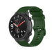 Bracelet silicone luxe Xiaomi Amazfit GTR (vert armée)