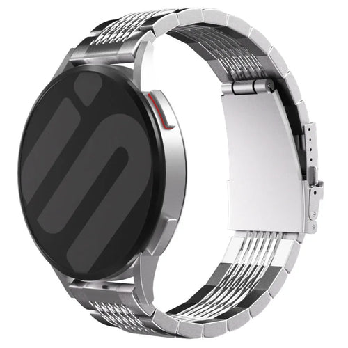 Coros Pace 2 Premium Steel Link Strap (Silver)