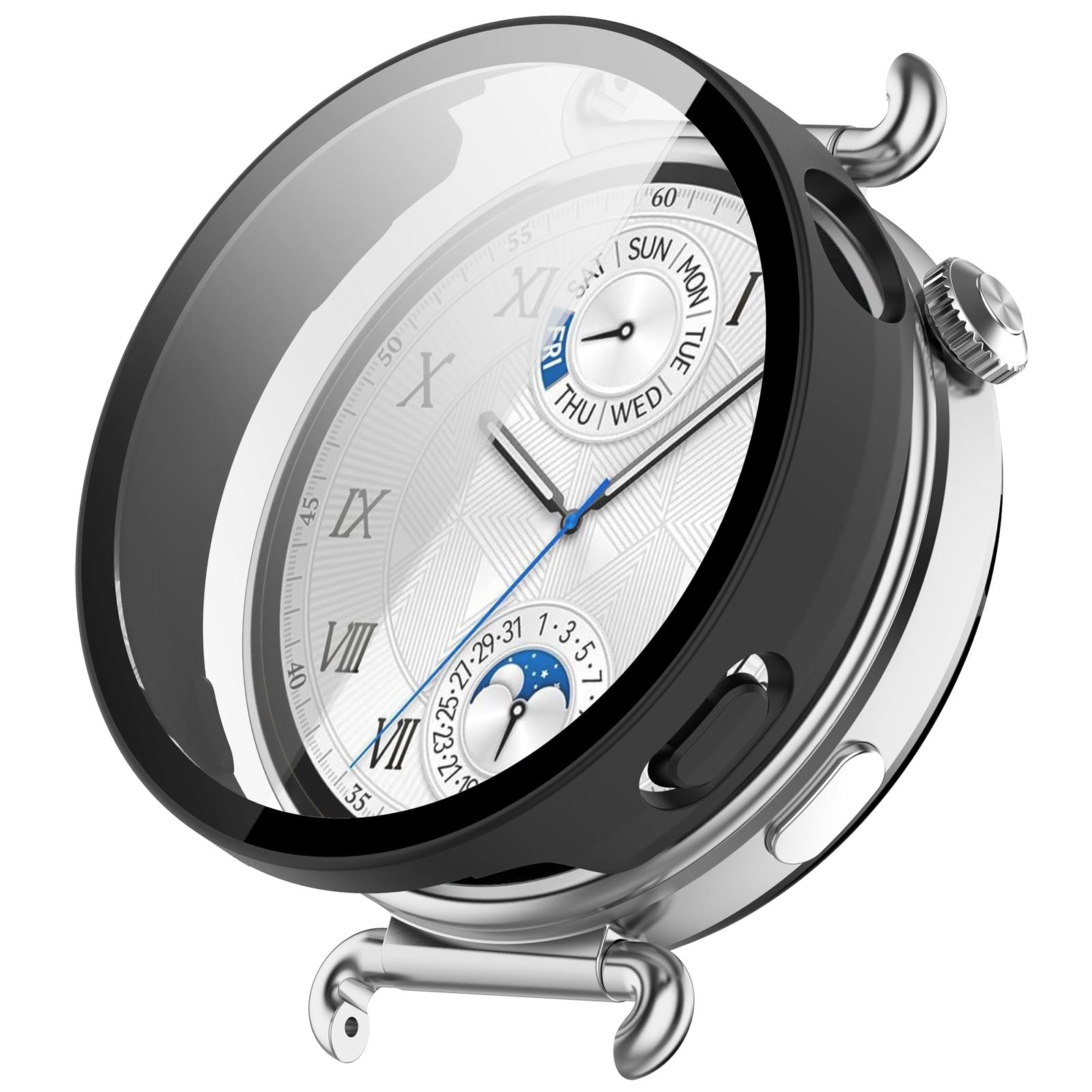 Coque avec verre PC Huawei Watch GT 6 - 41mm (noir)