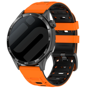 Bracelet sport tissé Huawei Watch GT 2 - 46mm (orange/noir)