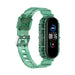 Bracelet TPU transparent Xiaomi Mi Band 5 (vert transparent)