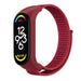 Bracelet nylon Xiaomi Mi Band 7 (rouge)