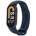 Bracelet silicone Xiaomi Smart Band 8 (bleu foncé)