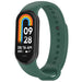 Bracelet silicone Xiaomi Smart Band 8 (vert foncé)
