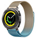 Bracelet milanais Samsung Gear Sport (bleu/or)