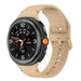 Bracelet silicone Samsung Galaxy Watch 8 Classic (beige)