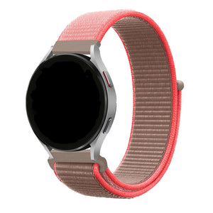 Bracelet nylon Huawei Watch GT 5 Pro - 46mm (rose neon)