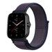 Bracelet nylon Amazfit GTS 2 (violet-bleu)