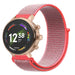 Fossil Gen 6 (42mm) Nylon Strap (Pink/Red)