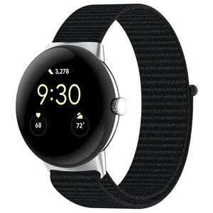 Bracelet nylon Google Pixel Watch 5 - 41mm (noir)