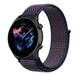 Bracelet nylon Amazfit GTR 3 (Pro) (violet-bleu)