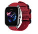 Bracelet nylon boucle Amazfit GTS 3 (rouge)