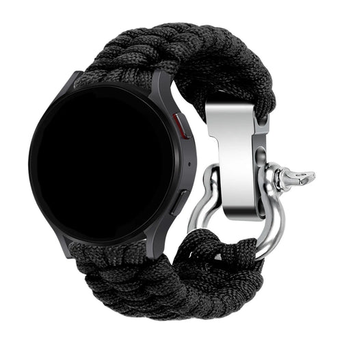 Bracelet nylon corde Coros Pace 3 (noir)
