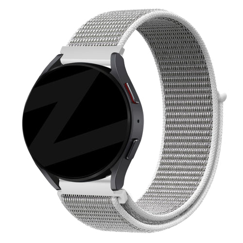 Bandz Actyve Smartwatch 20mm Nylon Loop Strap (Grey)