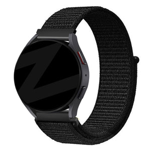 Bandz Garmin Forerunner 245 Nylon Loop Strap (Black)