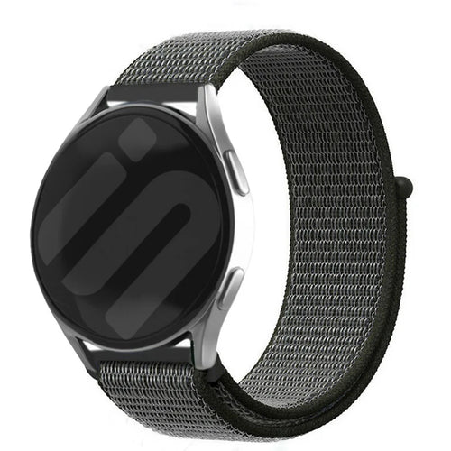 Polar Ignite 3 Nylon Strap (Green/Grey)
